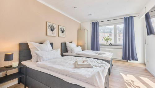 Schöne Wohnung Ludwigshafen Balkon WLAN Zentrale Lage - Photo 2, towels