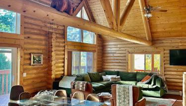 Large Off-Grid Luxury Cabin- creek land & views - Foto 2