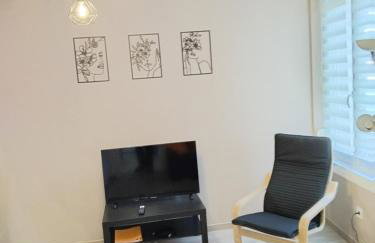 Les loges de Véro - RDC - Entièrement climatisé - Parking privé - Garage vélo moto - Rénové en 2025 - Classé 3 étoiles - 5 couchages - 2 ch - 1 canapé conv - WIFI - Boulangerie, petite restauration et restaurant à prox - À 5 mn du centre de Verdun - Foto 5