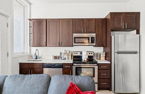 Modern 1BR Apartment Downtown Philly Near MET - Foto 9