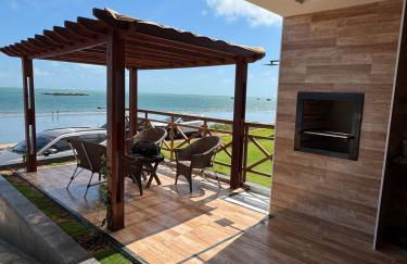 Casa da Maré Pé na areia Suítes climatizadas e deck vista mar - Foto 2