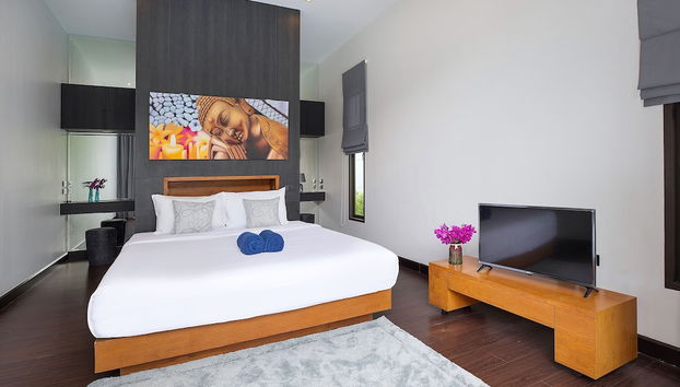 Elegant 3BR Pool Villa Coco B6 in Kamala - Foto 3, Habitación