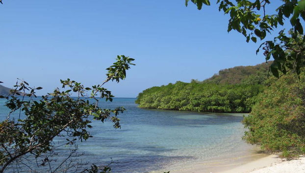 Panoramica di Playa Cristal