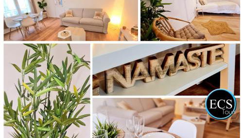 "Bambou Zen" - 5 couchages - Vieux Tours - Foto 5