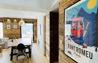 Appart hyper centre Font Romeu, avec garage et parking - Foto 9