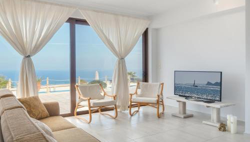 Sea Views at villa Anemomylos with Heated Pool, Ping Pong and Tennis - Foto 4