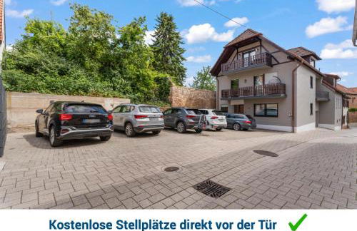 1-2 Personen - Parkplatz - Fahrradgarage - Zentrum - Küche - Balkon - WLAN - Klima - Foto 32