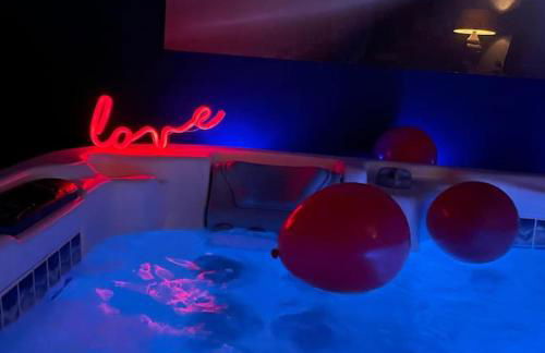 Gite de groupe à la campagne Salle au RDC Espace bien être jacuzzi hammam sport - Photo 54