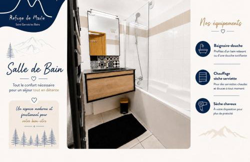 Appartement avec piscine & jardin pied de la télécabine - Foto 17