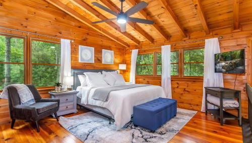 Downward Dog Lodge - Mountain Yoga Retreat, Hot Tub & Pet-Friendly Escape - Foto 4