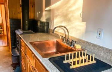 Wildland Zen Den Tiny House Retreat with Fireplace Grill AC Hammock Record Player Musical Instruments Pets OK - Foto 19