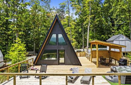 Modern A-Frame Cabin with Breathtaking Views of the Smoky Mountains, Perfect for Families or Groups - Foto 6
