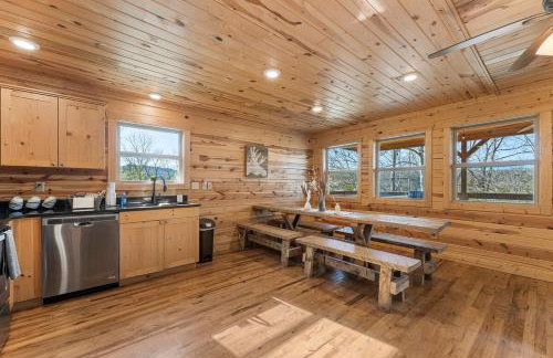 Cabin 1 - Peaceful Cabin Near River with Fire Pit and Hot Tub - Foto 11