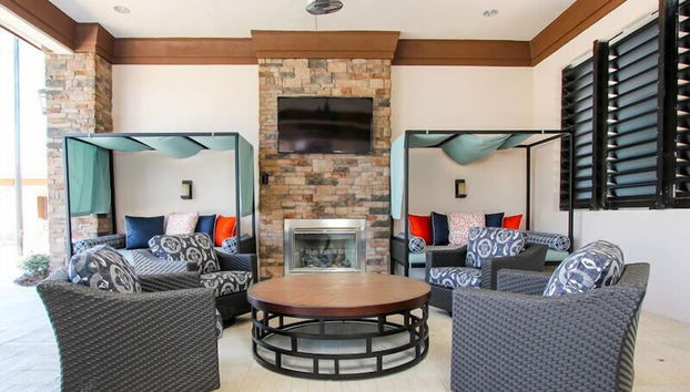 Zona de estar del vestíbulo