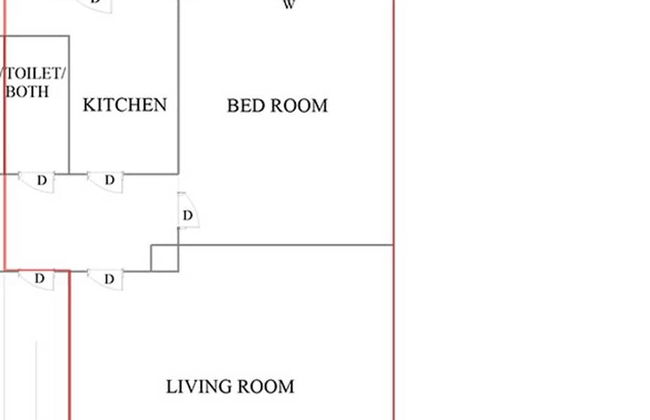 1 Bed Apartment Sleeps 2 With Parking, Wifi, Tv - Foto 5