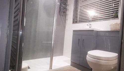 Beach days 1 bed holiday home Prestatyn - Foto 2, Shower