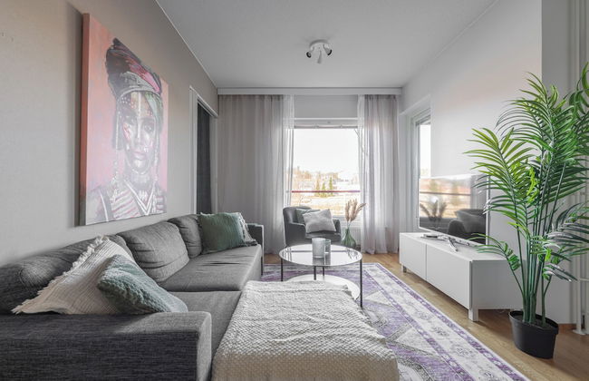 Homelike 1BR Apt. with Sauna & Parking - Foto 1