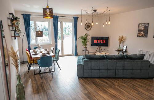 Black Forest -2- I Penthouse-Wohnung I Balkon mit Ausblick I Boxspring I Nespresso - Foto 22