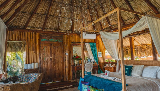 Overwater villa with pool Aruba - Foto 2, Habitación