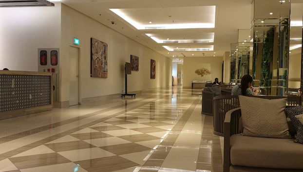 Sala de estar do lobby