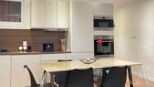 Les 2 Marmottes - Appartement Cosy Hyper Centre Evian - Foto 3, stove, dishwasher