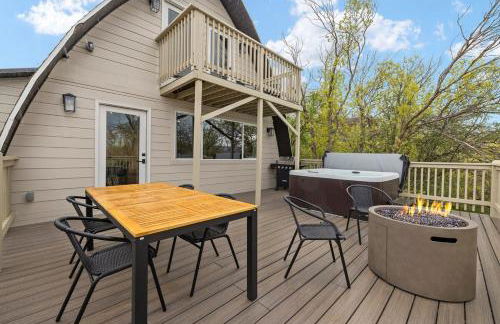 Cozy Mtn Cabin - Epic Views - Hot Tub - Fire Pit - Foto 34