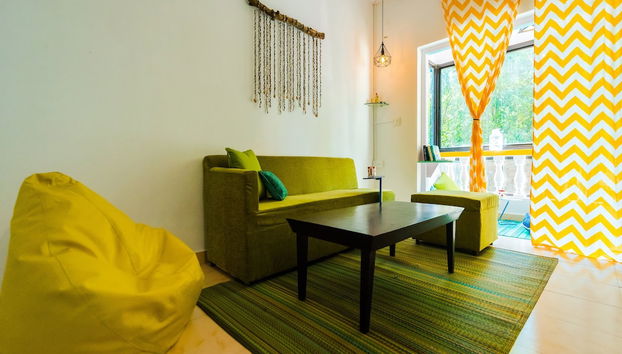 Zona de estar del vestíbulo