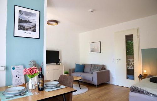 Gemütliches 1R Apartment mit Balkon, Parking, TV Streaming - Foto 14