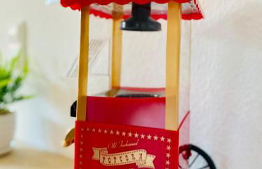 Cinema Apartment Magdeburg - Balkon & Beamer - Foto 23