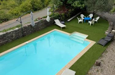 Maison de vacances avec piscine privée, Ardèche, Le Mas de Jallet, proche les Vans, Les Assions - Foto 42