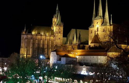 Feine Apartments in der Südstadt von Erfurt mit kostenlosen Stellplatz & Flasche Wein zur Begrüßung - Foto 8
