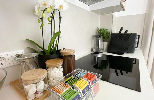 M-Style 01 Apartment mit Terrasse und Gasgrill, 24h Self-Check-In, Free Parking, Netflix - Foto 19