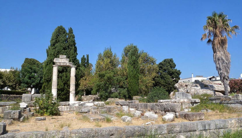 Ruines romaines sur l'île de Kos