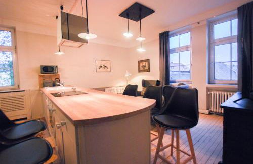 Alte Schule Gästehaus - The principal's rooms Appartment - Foto 14