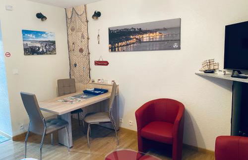 STUDIO CANCALE - PORT DE LA HOULE - classé 2 étoiles - Foto 8