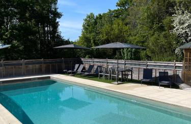 La Moutinière, luxury cottage with pool - Foto 35