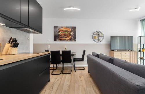 Design Luxus, Vollausstattung, Neubau, 30min Hbf Leipzig 8, Nähe Flughafen, BMW, DHL, Amazon - Foto 6