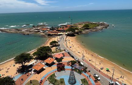 Areia Flat vista mar piscina e ar - Foto 53