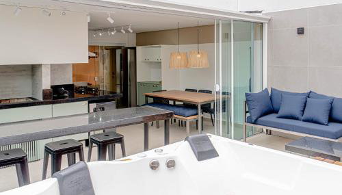 Cobertura Premium Hidro 3Quartos 2Vagas Ubatuba - Foto 1