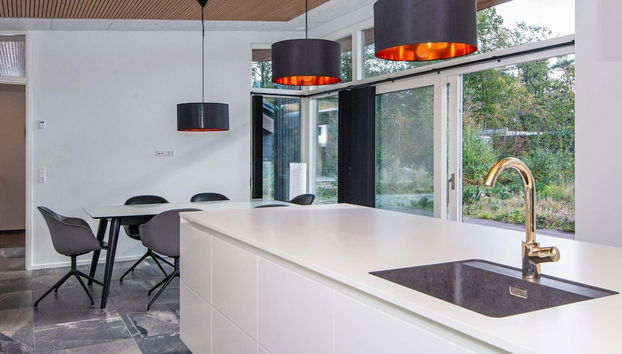 8 Person Holiday Home in Knebel - Foto 5, Cocina privada