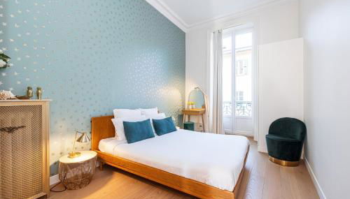 REGINA - Somptueux 3 pièces - carré d'or Menton - vue mer - Photo 5