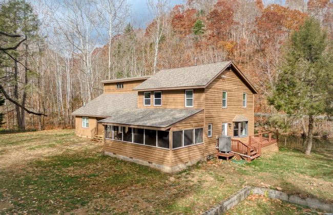 4BR Lodge on Wolf Creek – Fishing, Hiking, New River Fun & Hokie Weekends - Foto 59