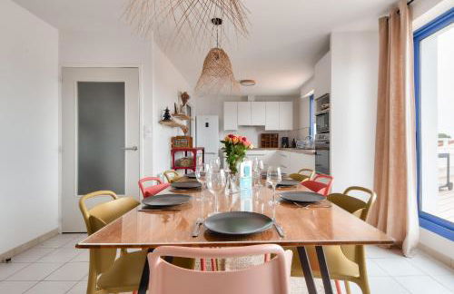 Appart pour 6 adultes et 2 enfants avec terrasse - Foto 10