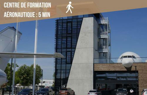 Le Rêve Bleu Jardin Parking Aéroport MEETT - Foto 31