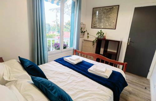 Comfortable House 100m2, 20 min from Paris with BBQ and private shared garden - Foto 18