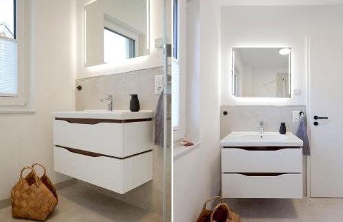 Ferienhäuser Ankerplatz 1 und 2 Usedom mit Sauna, Kamin und Garten - Foto 19