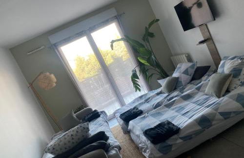 Un balcon à Monplaisir- 4 lits -garage - 47m2 - Foto 15