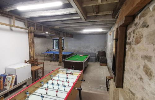 Gîte en Corrèze 12 pers, Piscine chauffée et Salle de jeux - Foto 9