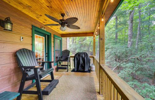 Private Cabin on 2 Acres Hot Tub, 10 Mi to Boone! - Foto 26