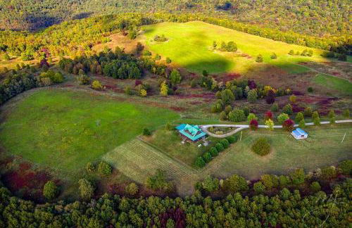 Lodge at OZK Ranch- Incredible mountaintop cabin with hot tub and views - Photo 3